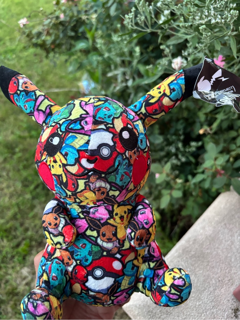 Thunderbolt Project
Graffiti Pikachu Plush Pokemon Limited